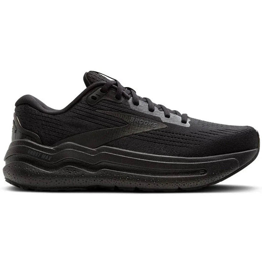 Men's Brooks Ghost Max 2, Black/Black/Ebony, 15 4E Extra Wide