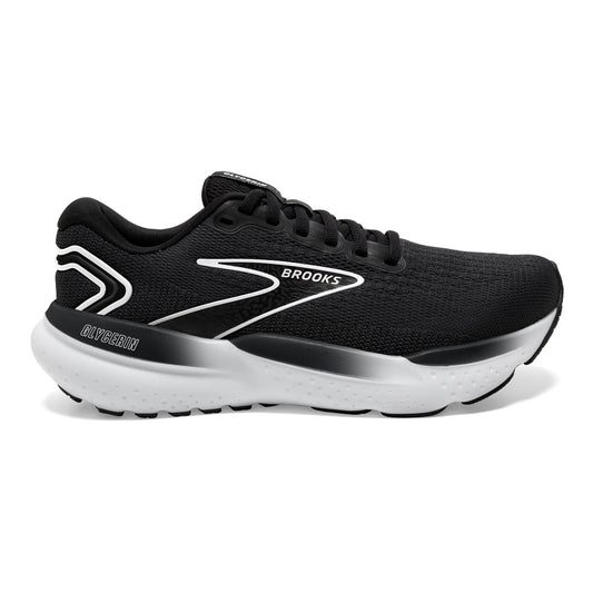 Men's Brooks Glycerin 21, Black/Grey/White, 8.5 D Medium