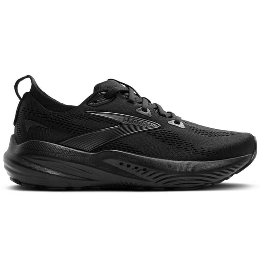 Men's Brooks Glycerin GTS 22, Black/Black/Ebony, 9 2E Wide
