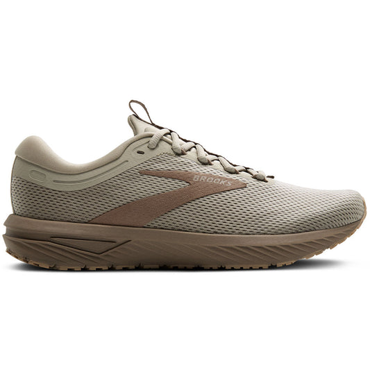 Men's Brooks Revel 7, London Fog/Falcon/Almond, 13 D Medium