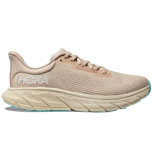 Women's Hoka Arahi 7, Vanilla/Cream, 6 D Wide