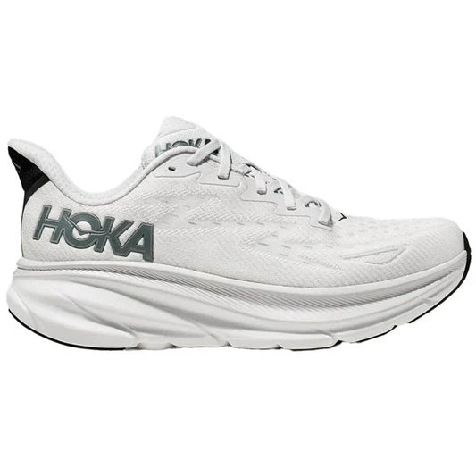 Men's Hoka Clifton 9, Nimbus Cloud/Steel Wool, 8 D Medium