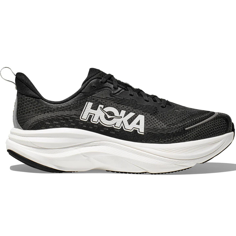 Men's Hoka Skyflow, Black/White, 11 D Medium
