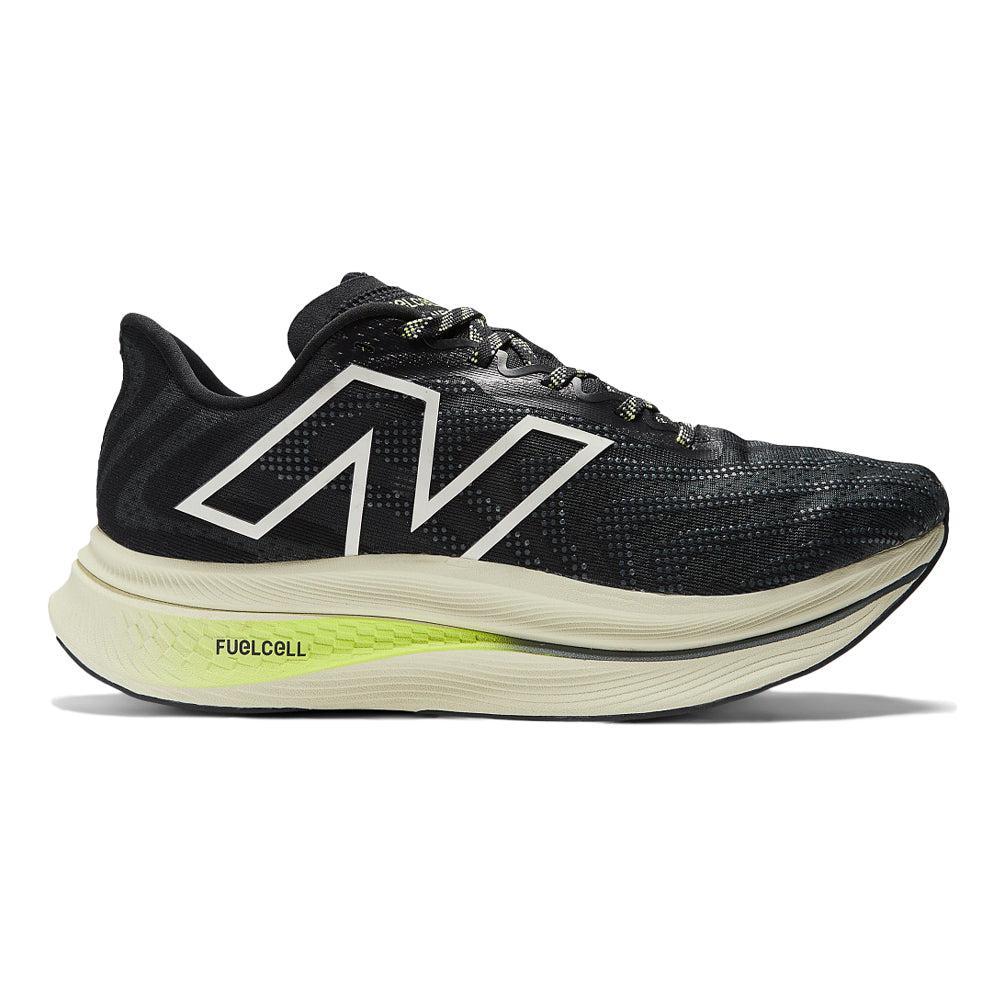 Men's New Balance FuelCell SuperComp Trainer v2, Black/Thirty Watt, 10 2E Wide
