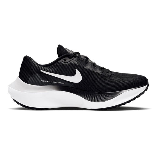 Men's Nike Zoom Fly 5, Black/White, 12.5 D Medium