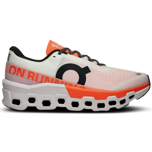 Men's On Cloudmonster 2, Undyed/Flame, 8 D Medium