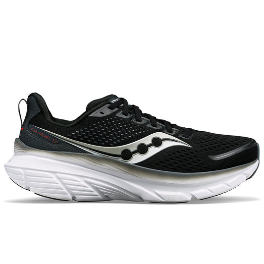 Men's Saucony Guide 17, Black/Shadow, 11.5 D Medium