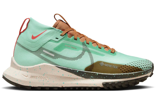 Women's Nike Pegasus Trail 4 Gore-Tex, Emerald Rise/Sequioa, 10.5 B Medium