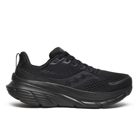 Men's Saucony Guide 17, Black/Black, 11.5 D Medium
