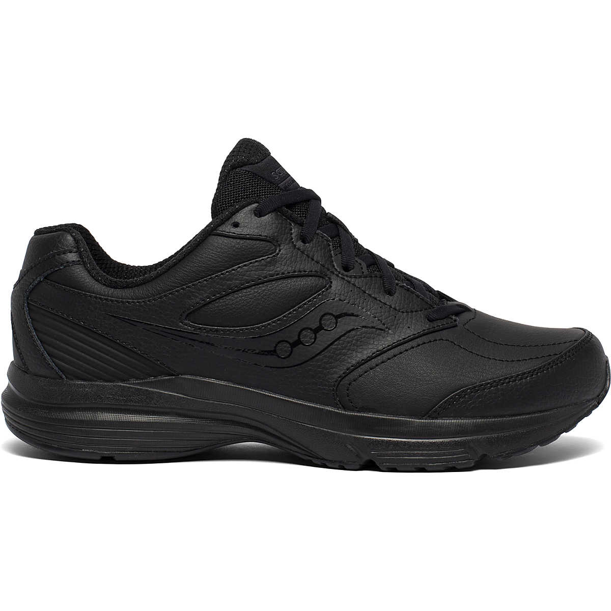 Men's Saucony Integrity Walker 3, Black, 8.5 D Medium