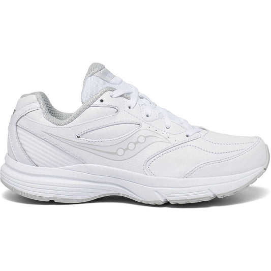 Women's Saucony Integrity Walker 3, White, 6.5 D Wide
