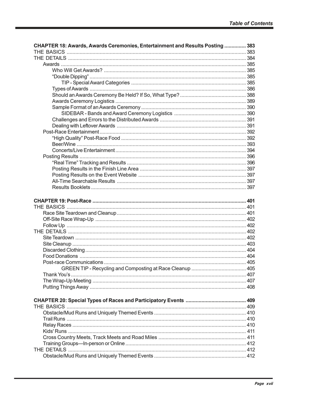 Organizing Running Events: The Complete Guide to Staging a Successful Road Race, 2nd Edition
