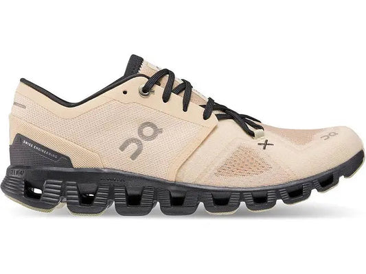 Women's On Cloud X 3, Fawn/Magnet, 7 B Medium