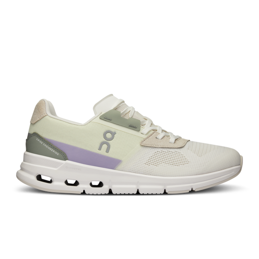 Women's On Cloudrift, Undyed-White/Wisteria, 10.5 B Medium