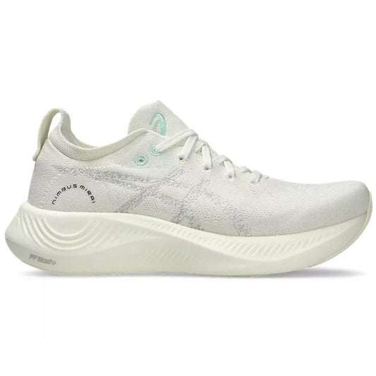 Women's Asics Nimbus Mirai, White/White, 8.5 D Medium