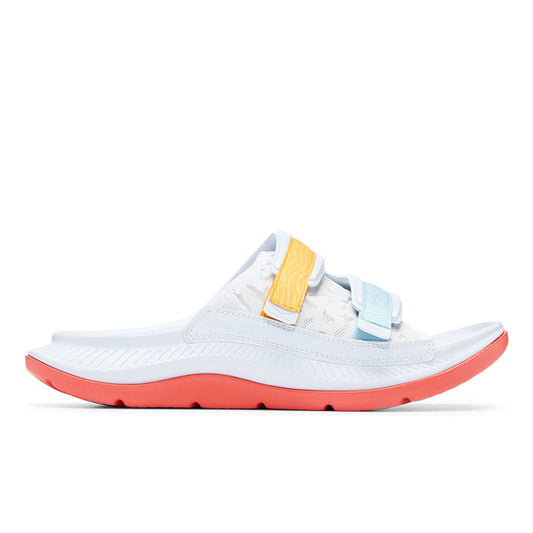 Women's Hoka Ora Luxe, White/Camellia, 7 B Medium