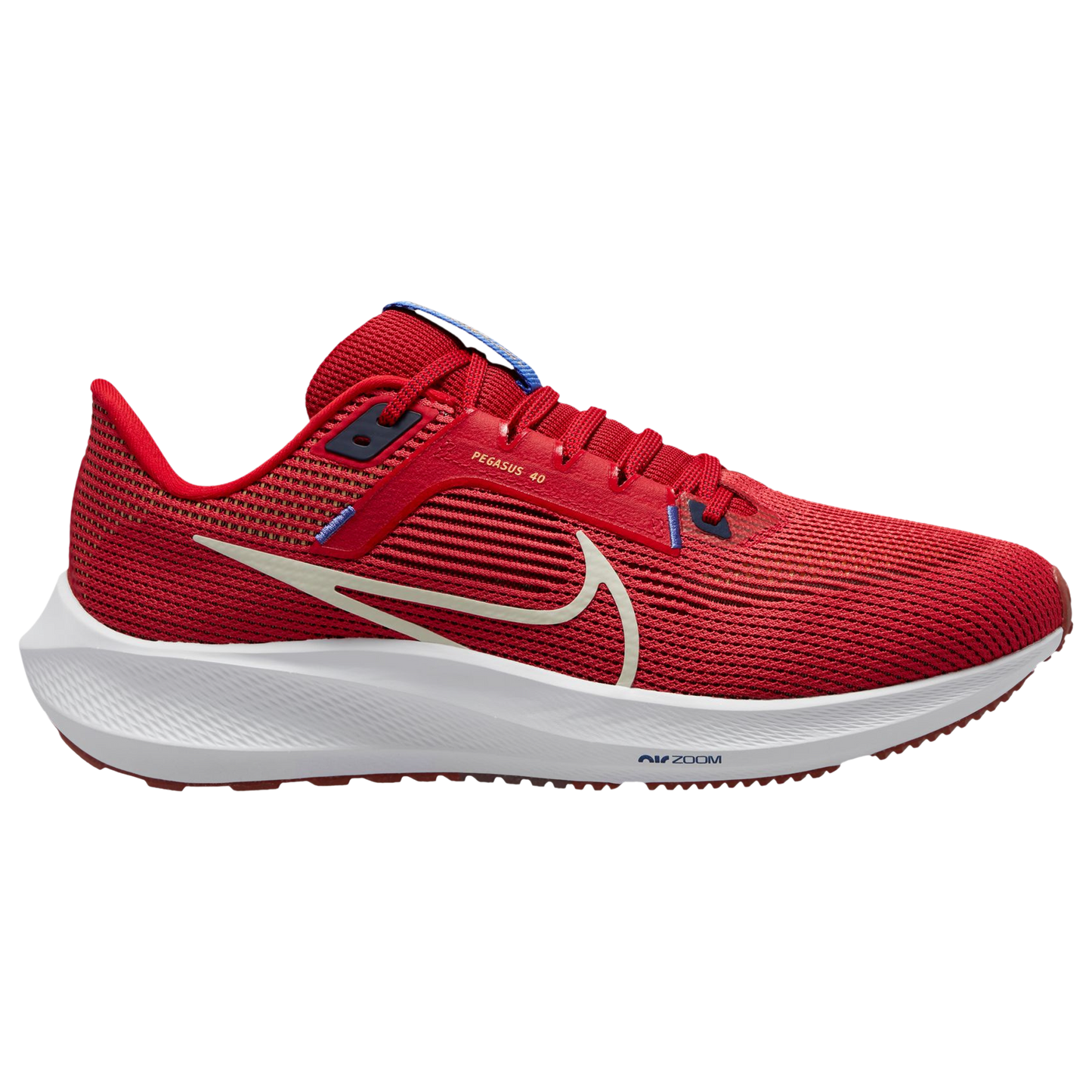 Men's Nike Pegasus 40, University Red/Sea Glass, 8.5 D Medium