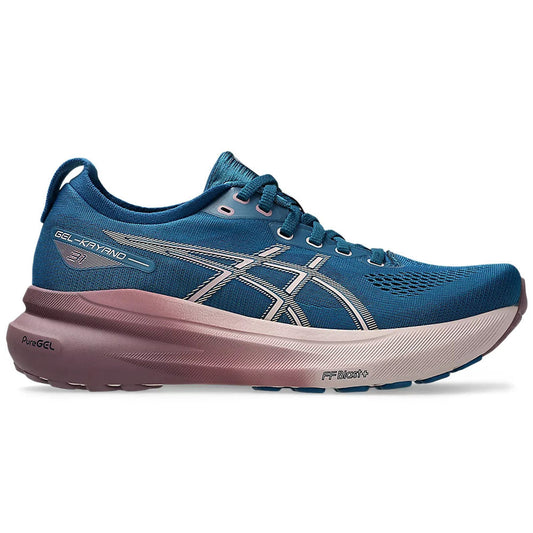 Women's Asics Gel-Kayano 31, Rich Navy/Watershed Rose, 9.5 B Medium