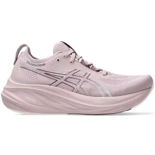 Women's Asics Gel-Nimbus 26, Watershed Rose/White, 12 D Wide
