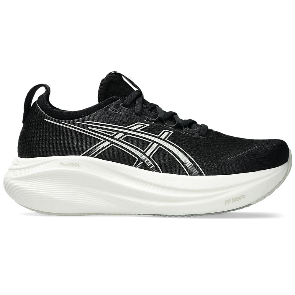 Women's Asics Gel-Nimbus 27, Black/Lake Grey, 10.5 B Medium