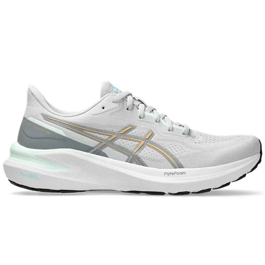 Women's Asics GT-1000 13, Concrete/Champagne, 10 D Wide