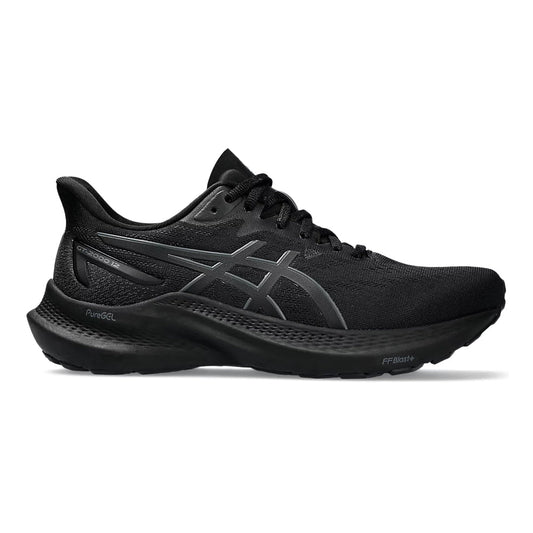 Women's Asics GT-2000 12, Black/Black, 11.5 B Medium