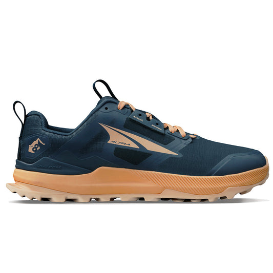 Women's Altra Lone Peak 8, Navy/Coral, 9.5 B Medium