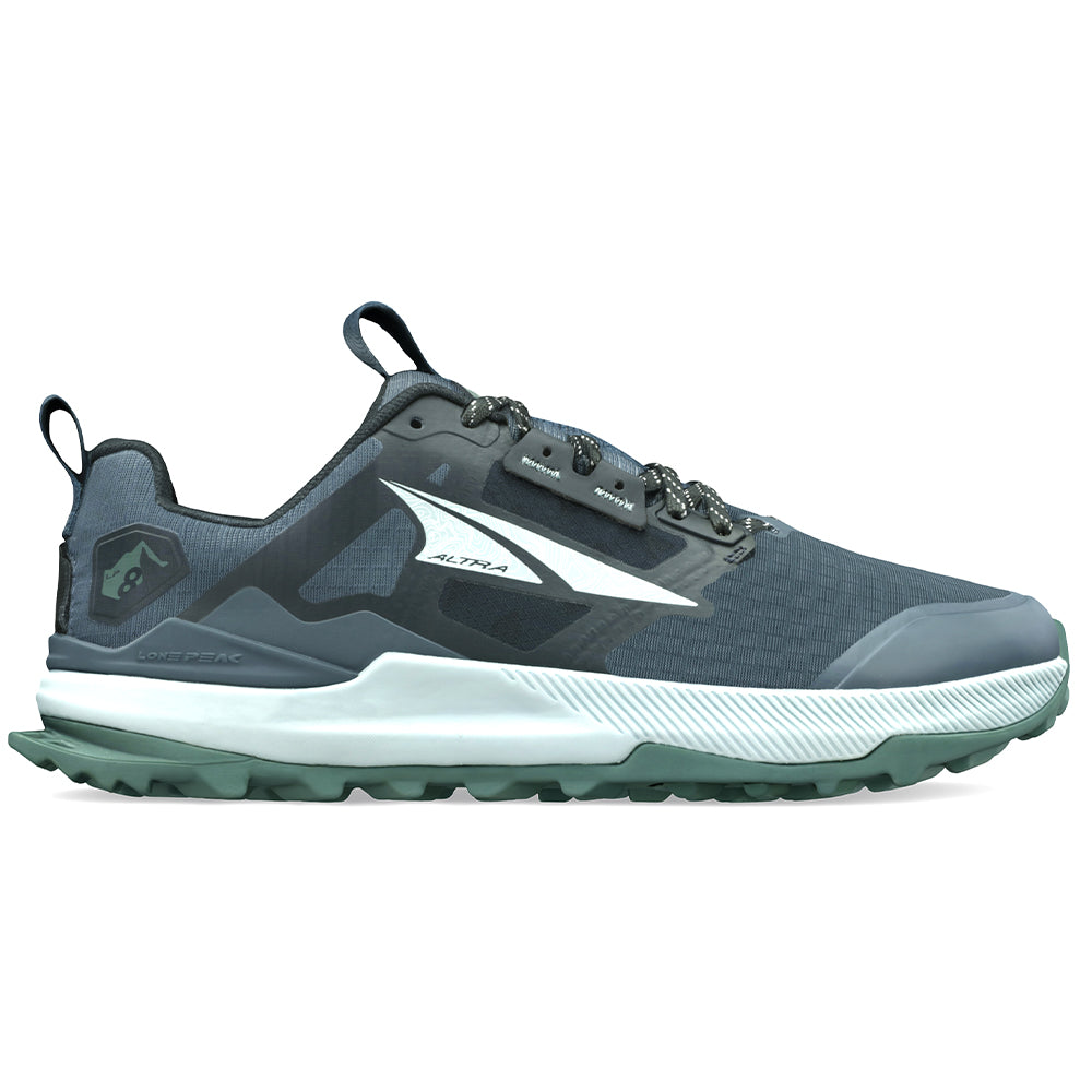 Women's Altra Lone Peak 8, Black/Gray, 7 D Wide