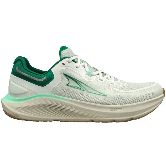 Women's Altra Paradigm 7, White/Green, 7 B Medium