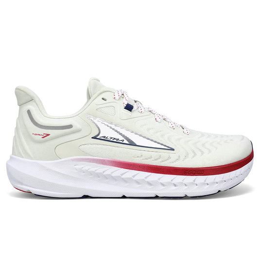 Women's Altra Torin 7, White/Blue, 7 B Medium