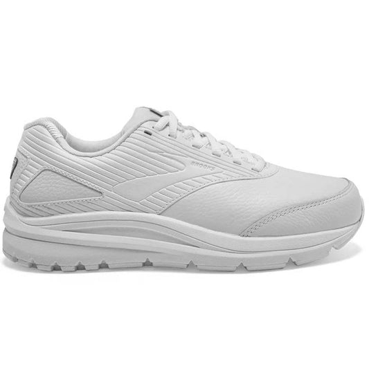Women's Brooks Addiction Walker 2, White/White, 5.5 2A Narrow