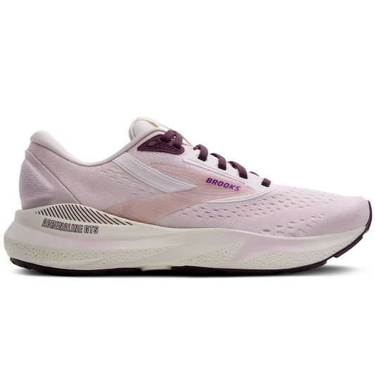 Women's Brooks Adrenaline GTS 24, Orchid/Coconut/Purple, 5.5 B Medium