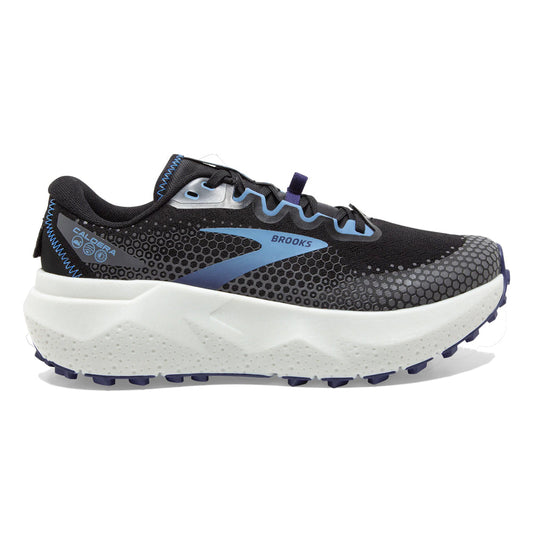 Women's Brooks Caldera 6, Black/Blissful Blue/Grey, 11 B Medium