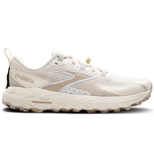 Women's Brooks Cascadia 18, Coconut/Chateau/White, 6.5 B Medium