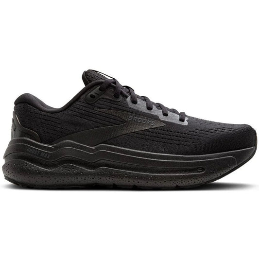 Women's Brooks Ghost Max 2, Black/Black/Ebony, 11 2E Extra Wide