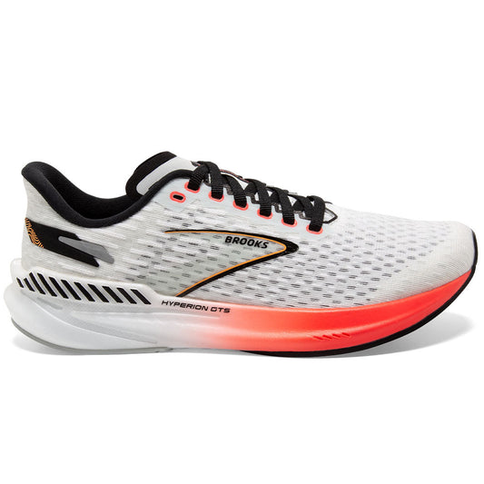 Women's Brooks Hyperion GTS, Blue/Fiery Coral/Orange, 6 B Medium
