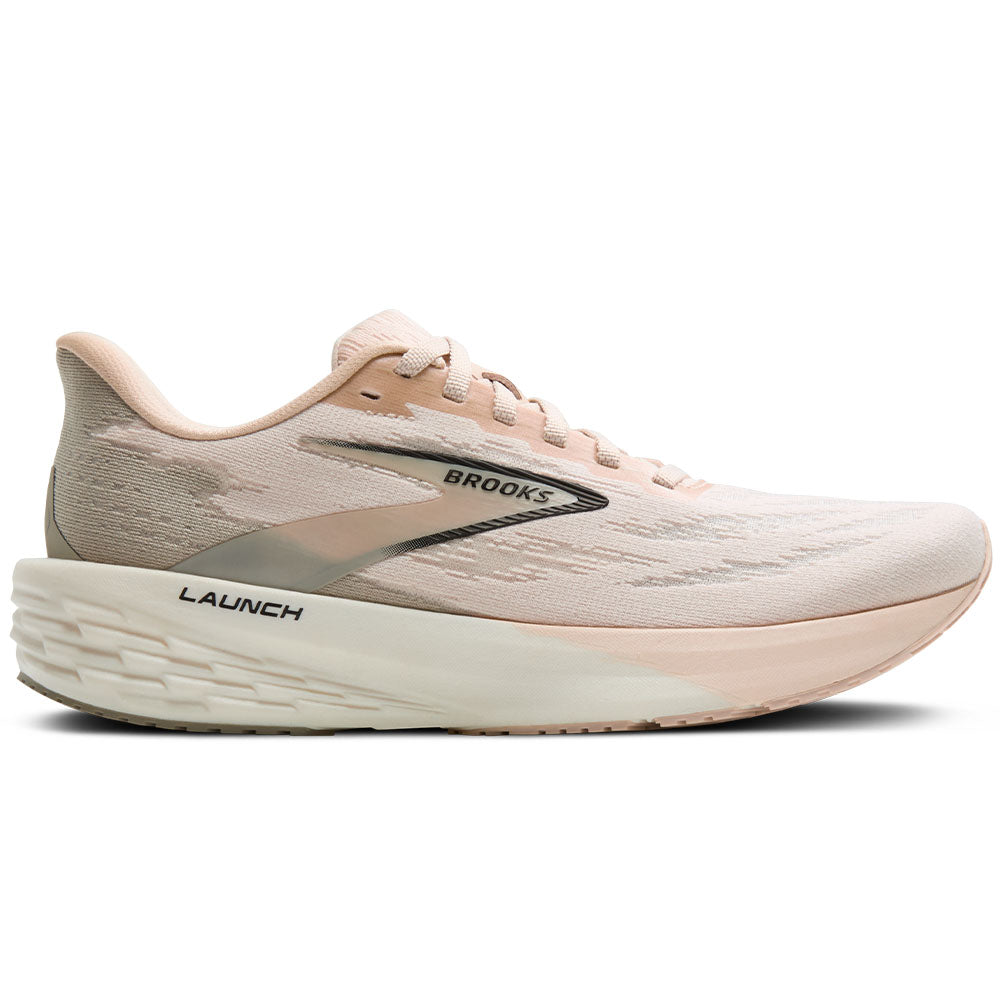Women's Brooks Launch 11, Almond/Fog/Black, 9.5 B Medium