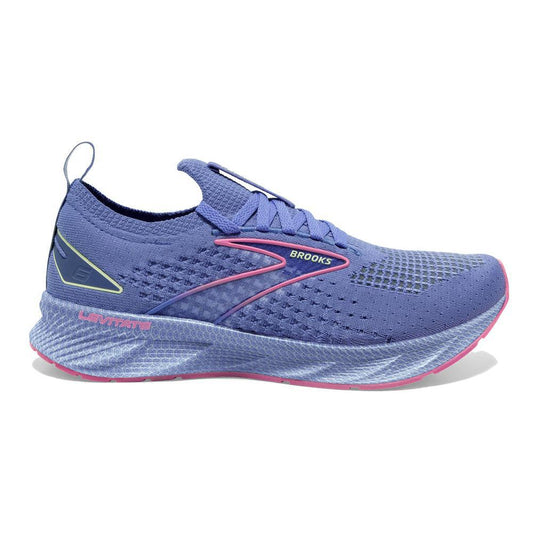 Women's Brooks Levitate StealthFit 6, Purple/Pink, 5 B Medium