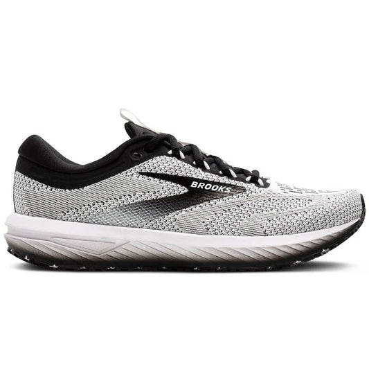Women's Brooks Revel 7, White/Black, 5.5 B Medium