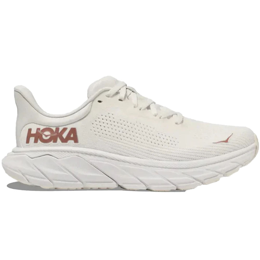 Women's Hoka Arahi 7, Blanc De Blanc/Rose Gold, 10.5 B Medium