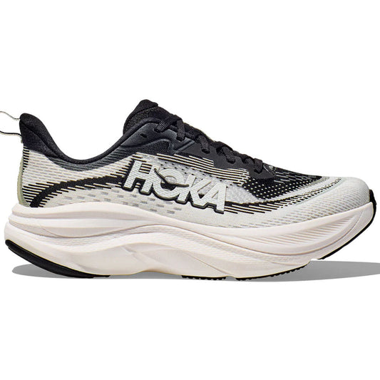Women's Hoka Skyflow, Black/White, 10.5 B Medium