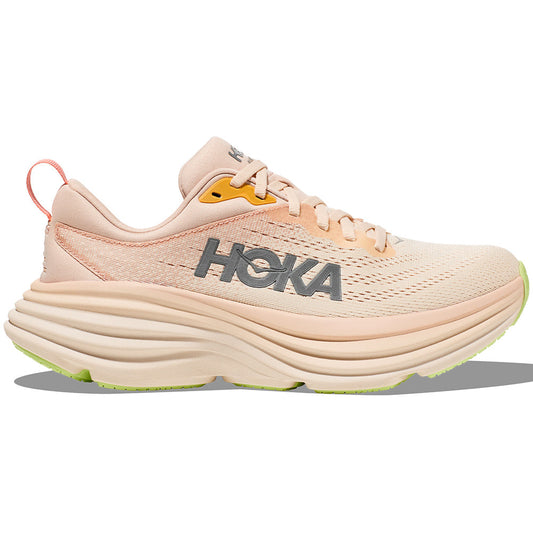 Women's Hoka Bondi 8, Cream/Vanilla, 12 B Medium