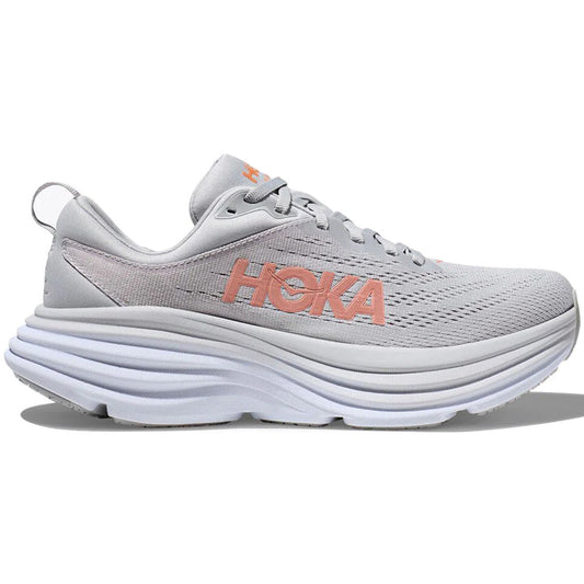 Women's Hoka Bondi 8, Harbor Mist/Lunar Rock, 5 B Medium