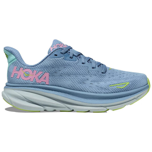 Women's Hoka Clifton 9, Dusk/Pink Twilight, 6 D Wide