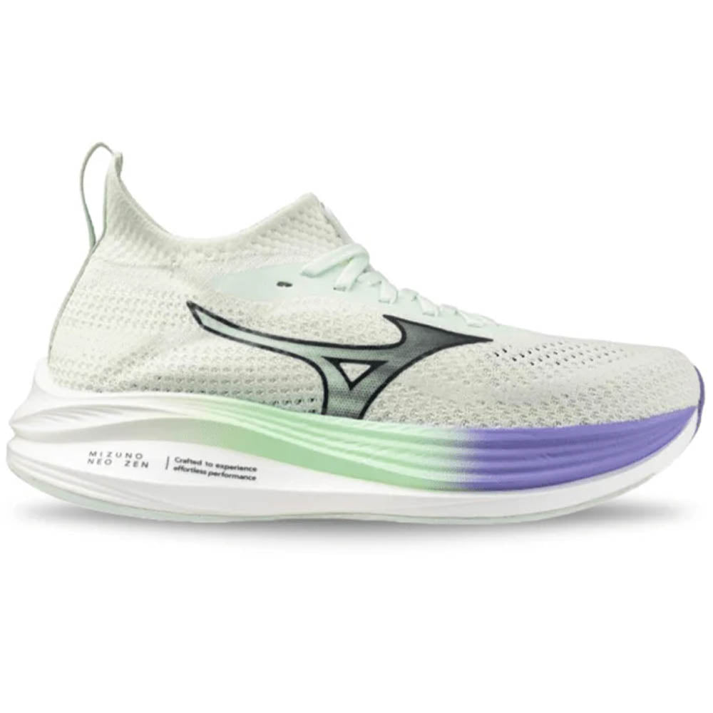 Women's Mizuno Neo Zen, Hint Mint/India Ink, 8 B Medium