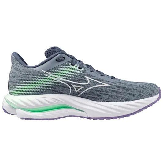 Women's Mizuno Wave Inspire 21, Tradewinds/White, 6.5 B Medium