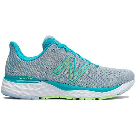 Women's New Balance Fresh Foam 880 v11, Arctic Fox/UV Glo, 5 B Medium