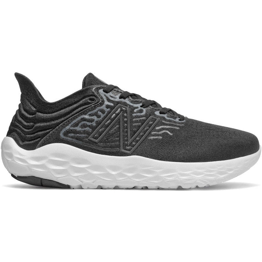 Women's New Balance Fresh Foam Beacon v3, Black/White, 10 B Medium