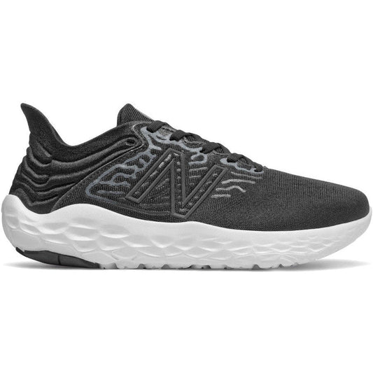 Women's New Balance Fresh Foam Beacon v3, Black/White, 10 B Medium