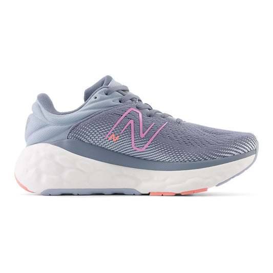 Women's New Balance Fresh Foam X 840v1, Arctic Grey/Raspberry, 7 B Medium
